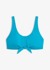Biustonosz bikini bustier. Niebieskie bikini bonprix, bez wzorów. Za 77.99 zł.