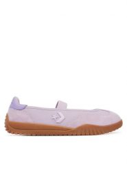 Converse Baleriny Run Star Trainer Ballet Flat​ A17029C Fioletowy. Fioletowe baleriny Converse, bez wzorów, ze skóry, retro, bez obcasa, bez zapięcia. Za 349.99 zł.