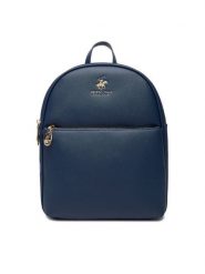 Beverly Hills Polo Club Plecak CEO-BHPC-L-004-09 Granatowy. Niebieskie plecaki Beverly Hills Polo Club, bez wzorów, z materiału, bez dodatków. Za 249.99 zł.