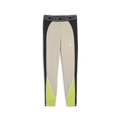 Legginsy Sportowe Damskie Puma Fit Train Strong 7/8. Brązowe legginsy Puma, bez wzorów, sportowe. Za 140.99 zł.