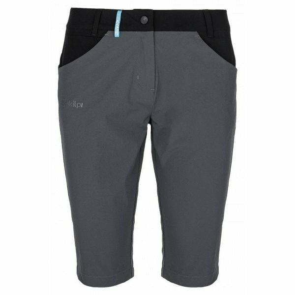 Szorty damskie Kilpi SYLANE-W. Szare szorty Kilpi, bez wzorów, z nylonu, sportowe. Za 215.49 zł.