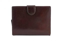 Portfel skórzany BARBERINI'S c. brązowy 8075-11. Brązowe portfele Barberinis, bez wzorów, ze skóry. Za 159.99 zł.