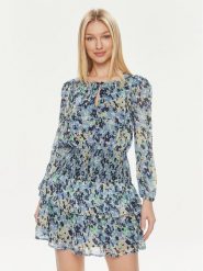 Pepe Jeans Sukienka letnia PL953503 Niebieski Regular Fit. Niebieskie sukienki Pepe Jeans, l, bez wzorów, z jeansu, bez kołnierzyka, bez ramiączek. Za 239.99 zł.