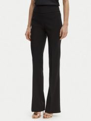 Rinascimento Spodnie materiałowe CFC0127876003 Czarny Slim Fit. Czarne spodnie materiałowe Rinascimento, bez wzorów, z materiału. Za 439.99 zł.