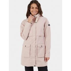 Płaszcz przeciwdeszczowy damski Fundango Zhuri. Czerwone kurtki przeciwdeszczowe FUNDANGO, m, bez wzorów, bez kaptura, trekkingowe. Za 419.90 zł.