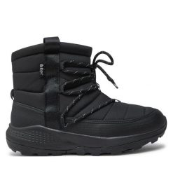 Śniegowce Lee Cooper. Czarne śniegowce Lee Cooper, bez wzorów, bez zapięcia. Za 239.99 zł.