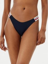 Tommy Hilfiger Dół od bikini UW0UW05828 Granatowy. Niebieskie bikini Tommy Hilfiger, bez wzorów, z syntetyku. Za 139.99 zł.