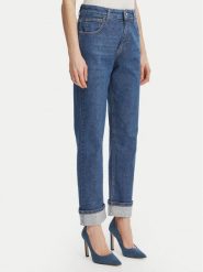 Rinascimento Jeansy CFC0127857003 Niebieski Straight Leg. Niebieskie jeansy Rinascimento, s, bez wzorów, z bawełny. Za 499.99 zł.