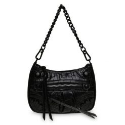 Torebka Steve Madden. Czarne torebki klasyczne Steve Madden, bez wzorów, klasyczne, bez dodatków. Za 119.99 zł.