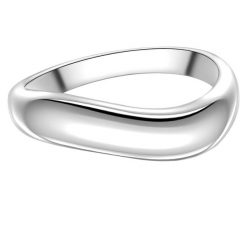 Glanzstücke München Pierscionek ze srebra próby 925 w kolorze srebrnym Pierścionki 1 ct Damski. Szare pierścionki Glanzstücke München, srebrne. Za 289.99 zł.