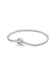 Pandora Srebrna bransoletka rozmiar: onesize. Szare bransoletki Pandora, srebrne. Za 311.85 zł.