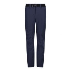 Spodnie narciarskie dla kobiet CMP. Czarne spodnie narciarskie CMP, bez wzorów, narciarskie. W wyprzedaży za 765.65 zł.