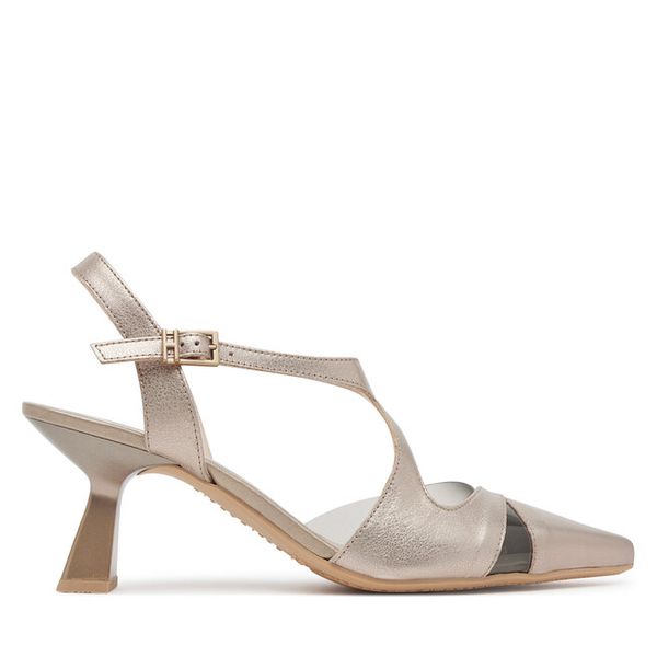 Czółenka Hispanitas. Żółte czółenka Hispanitas, bez wzorów, bez obcasa, bez zapięcia. Za 369.99 zł.