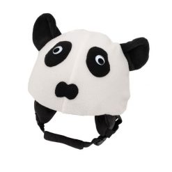 Czapka / nakładka na kask narciarski PANDA. Czarne czapki zimowe CASCO, bez wzorów, sportowe. Za 25.00 zł.