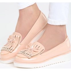 Różowe Mokasyny Herna. Mokasyny marki Born2be. Za 49.99 zł.