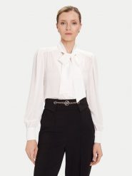 Rinascimento Koszula CFC0126204003 Biały Regular Fit. Białe koszule Rinascimento, l, bez wzorów, z syntetyku, bez kołnierzyka, bez ramiączek. Za 329.99 zł.