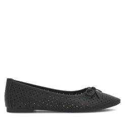 Baleriny Clara Barson. Czarne baleriny Clara Barson, bez wzorów, bez obcasa, bez zapięcia. Za 55.99 zł.