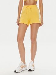 Adidas Szorty sportowe Essentials Linear IS2082 Pomarańczowy Slim Fit. Brązowe szorty sportowe adidas, bez wzorów, z bawełny. Za 119.99 zł.