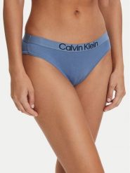 Calvin Klein Underwear Figi klasyczne LV00QD5291 Niebieski. Niebieskie figi Calvin Klein Underwear, bez wzorów, z bawełny. Za 79.99 zł.