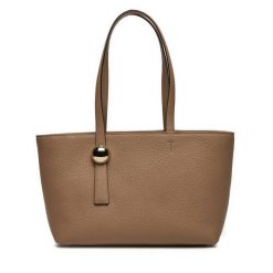 Torebka Furla. Brązowe torebki klasyczne Furla, bez wzorów, klasyczne, bez dodatków. Za 1,019.00 zł.