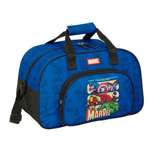 Torba sportowa MARVEL Niebieski. Niebieskie torby sportowe Marvel, bez wzorów. Za 144.15 zł.