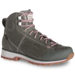 Buty trekkingowe damskie Dolomite Cinquantaquattro High FG GTX. Szare buty trekkingowe Dolomite, bez wzorów, bez zapięcia, trekkingowe. W wyprzedaży za 776.65 zł.