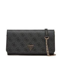 Torebka Guess. Szare kopertówki Guess, z aplikacjami, wizytowe, bez dodatków. Za 419.99 zł.