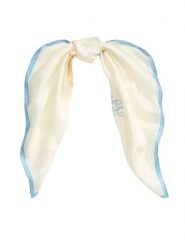 LAUREN RALPH LAUREN Chusta 454P14384001 Écru. Białe chusty Lauren Ralph Lauren, bez wzorów, z jedwabiu. Za 519.99 zł.