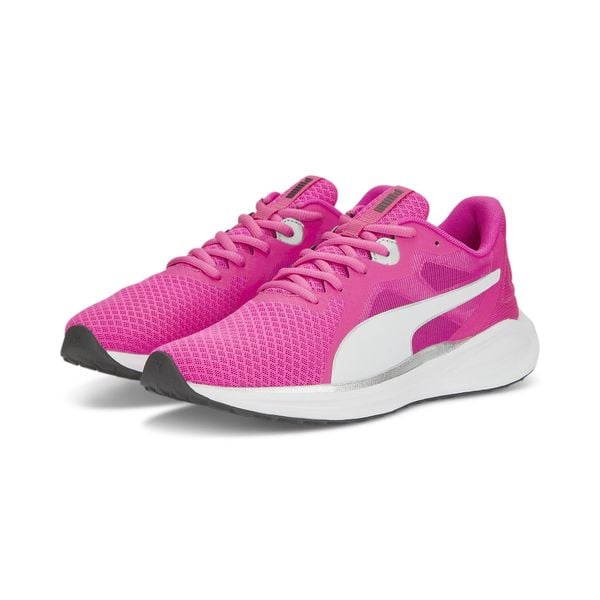 Buty damskie Puma Twitch Runner. Białe buty do biegania Puma, bez wzorów, bez zapięcia, do biegania. Za 276.10 zł.