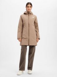 The North Face Funkcjonalny płaszcz Kobiety brązowy, S. Brązowe płaszcze The North Face, s, bez wzorów, sportowe, bez kaptura. Za 1,099.95 zł.