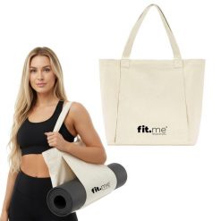Torba Na Matę Do Jogi Bawełniana Sportowa Na Trening Fitness Pilates Fit.me. Białe torby sportowe FIT.ME, bez wzorów, z bawełny. W wyprzedaży za 49.95 zł.