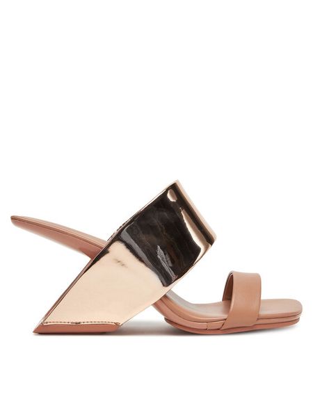 United Nude Klapki Loop Hi 10005222132 Różowy. Czerwone klapki United Nude, bez wzorów, ze skóry, bez obcasa, bez zapięcia. Za 1,369.00 zł.