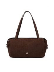 HUGO Torebka Meelo S 50570112 Brązowy ciemny. Brązowe torebki klasyczne Hugo, bez wzorów, z materiału, bez dodatków. Za 849.99 zł.