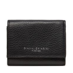 Mały Portfel Damski Gianni Chiarini. Czarne portfele Gianni Chiarini, bez wzorów. Za 229.99 zł.