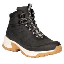 Damskie Buty Do Chodzenia Layla DLX. Czarne buty trekkingowe Trespass, bez zapięcia. Za 441.99 zł.