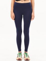 ARMEDANGELS Legginsy - Faribaa Kobiety Bawełna niebieski, XL. Niebieskie legginsy ARMEDANGELS, bez wzorów, z bawełny, sportowe. Za 139.95 zł.