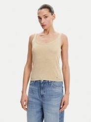 Guess Top W5GR16 Z3E22 Kolorowy Regular Fit. Topy Guess, xl, z aplikacjami, z wiskozy, bez kołnierzyka, bez ramiączek. Za 159.99 zł.
