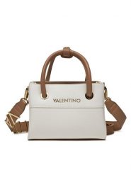 Valentino Torebka Alexia VBS5A805 Biały. Białe torebki klasyczne Valentino, bez wzorów, ze skóry, bez dodatków. Za 439.99 zł.