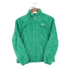 Second life - The North Face damska bluza polarowa Osito zielona - Jak nowy. Zielone bluzy z kapturem The North Face, l, bez wzorów, z materiału, bez kaptura, trekkingowe. Za 212.96 zł.