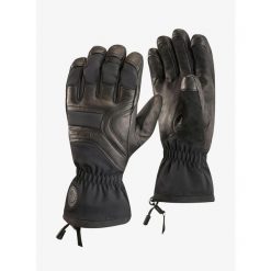 Rękawice w góry Black Diamond Patrol Gloves. Czarne rękawiczki Black Diamond, bez wzorów, sportowe. Za 398.99 zł.