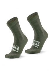 Skarpety rowerowe Rockbros. Zielone skarpetki ROCKBROS, bez wzorów, z elastanu. Za 51.60 zł.
