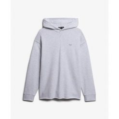 Bluza damska z kapturem Superdry Studios. Białe bluzy Superdry, l, bez wzorów, klasyczne, bez ramiączek, z kapturem. Za 284.85 zł.