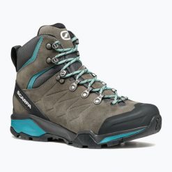 Buty trekkingowe damskie SCARPA ZG Trek GTX. Zielone buty trekkingowe Scarpa, bez zapięcia. Za 1,059.70 zł.