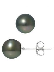 Pearl Addict Kolczyki-wkrętki z perłami tahiti rozmiar: onesize. Brązowe kolczyki Pearl Addict, z perłą, złote. Za 765.09 zł.