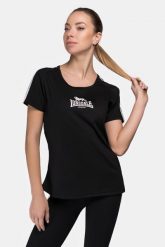 Koszulka damska Lonsdale Drisse. Białe t-shirty sportowe Lonsdale, l, z aplikacjami, z elastanu, bez ramiączek, na fitness i siłownię. Za 168.50 zł.