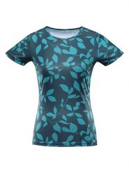 Alpine Pro Koszulka funkcyjna "Quatra" w kolorze antracytowo-turkusowym rozmiar: L. Czarne t-shirty sportowe Alpine Pro, l, bez wzorów, bez ramiączek, do biegania. Za 74.46 zł.