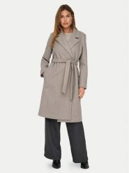 ONLY Płaszcz przejściowy Alvilda 15314362 Beżowy Regular Fit. Brązowe płaszcze ONLY, xs, bez wzorów, z syntetyku, bez kaptura. Za 299.99 zł.