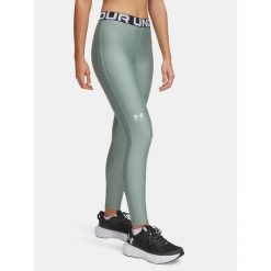 Legginsy Damskie Under Armour Treningowe Szybkoschnące Hg Legging. Zielone legginsy Under Armour, bez wzorów, sportowe. Za 89.99 zł.