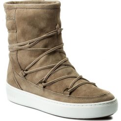 Śniegowce MOON BOOT - Pulse Mid 24101700003 Beige. Brązowe śniegowce Moon Boot, z materiału. W wyprzedaży za 529.00 zł.