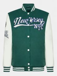 Brave Soul Kurtka bomber LJK-TEASEPKB Zielony Regular Fit. Zielone kurtki Brave Soul, bez wzorów, z syntetyku, bez kaptura. Za 349.99 zł.